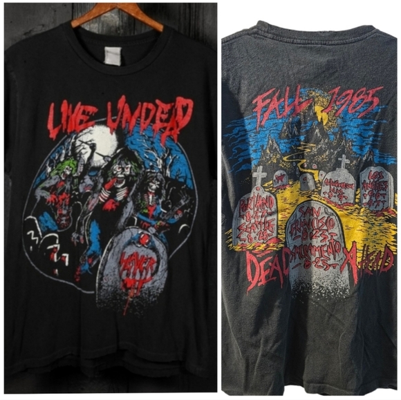 Madeworn Slayer Live Undead tee - Picture 1 of 12